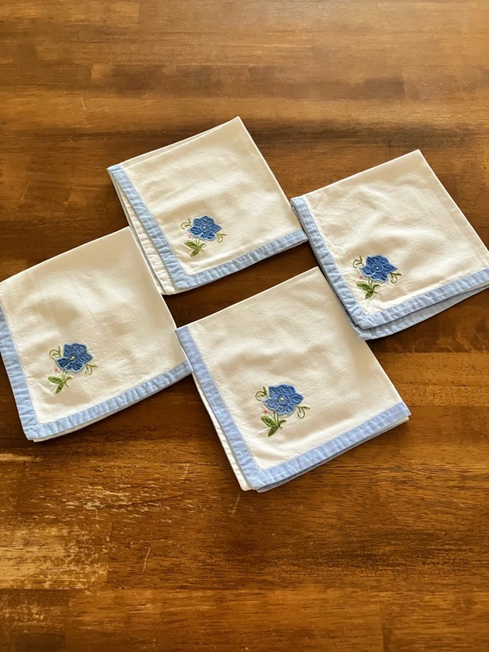 Vintage Embroidered Napkins and Placemats